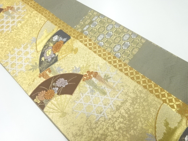 Japanese Kimono / Fukuro Obi Silk